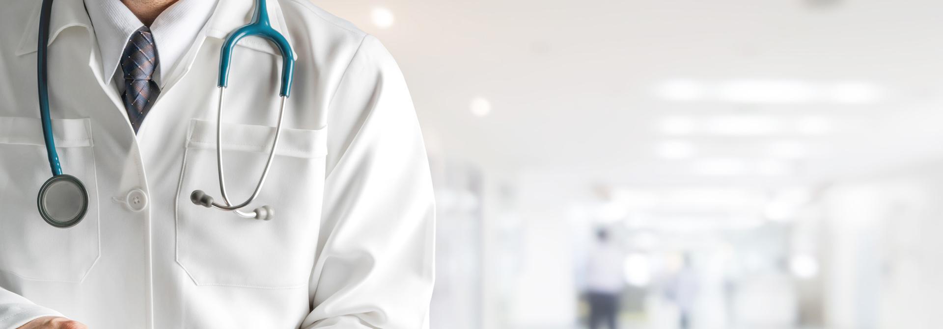 Lekarz i stetoskop